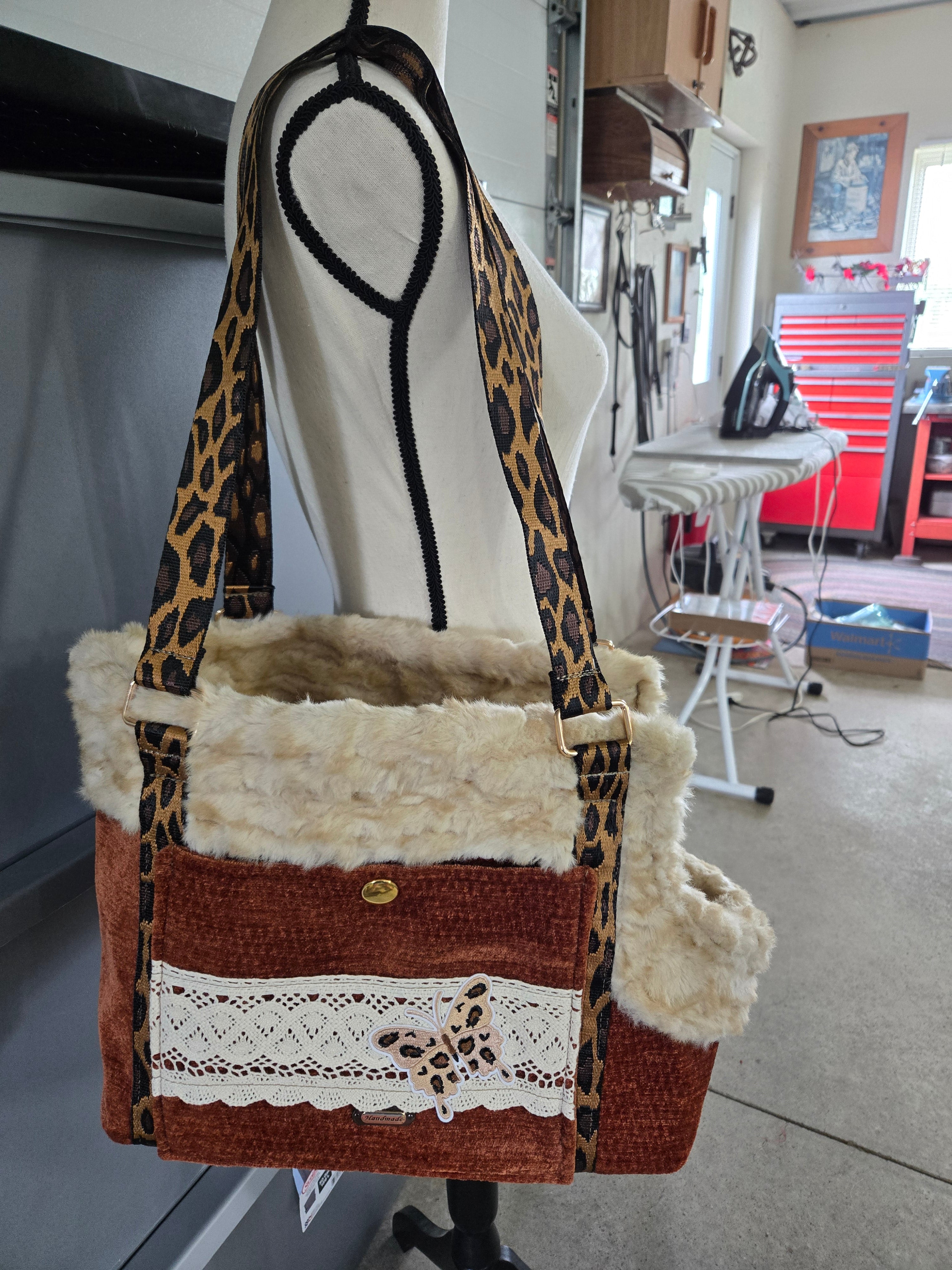 Rust Colored Pet Carrier