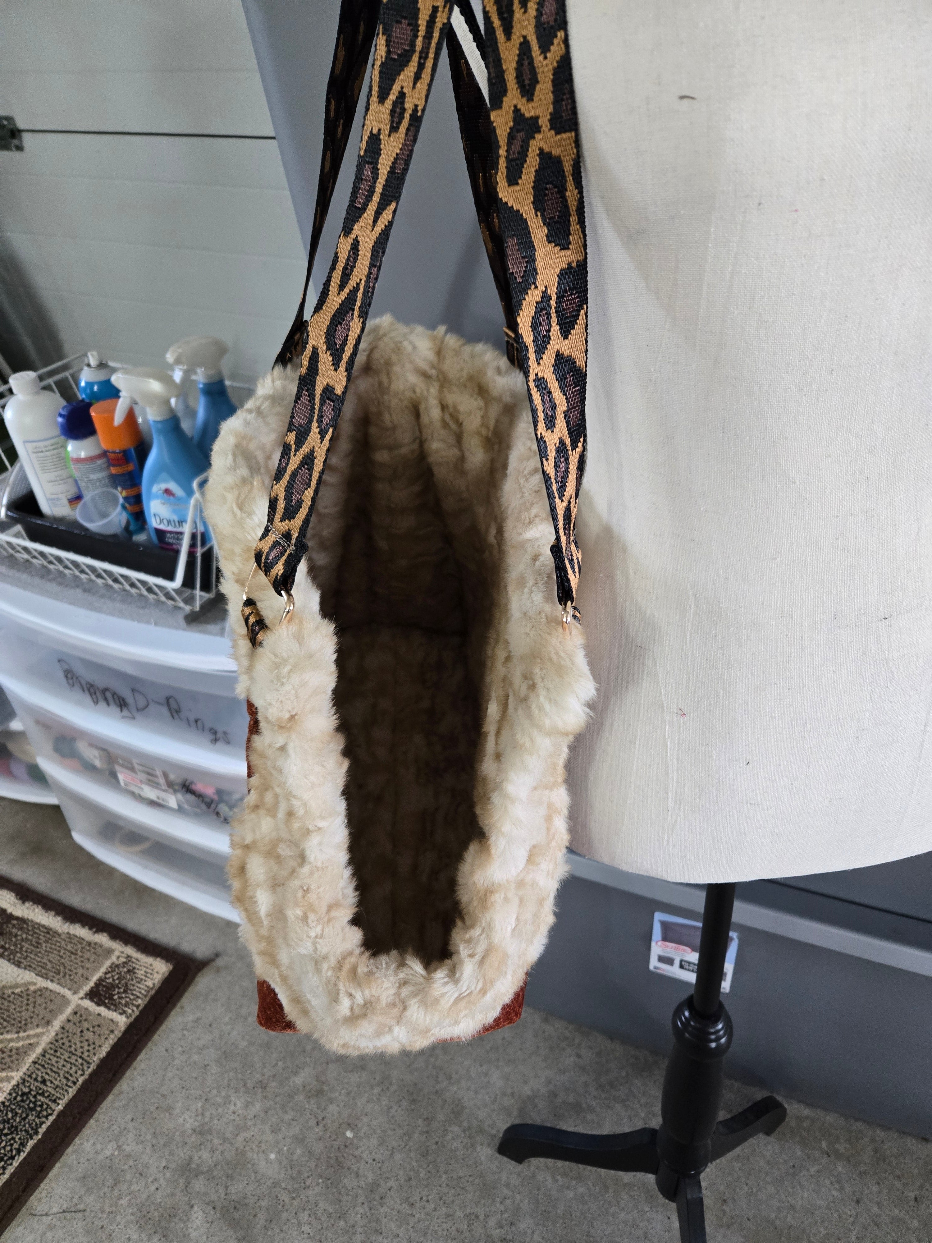 Rust Colored Pet Carrier
