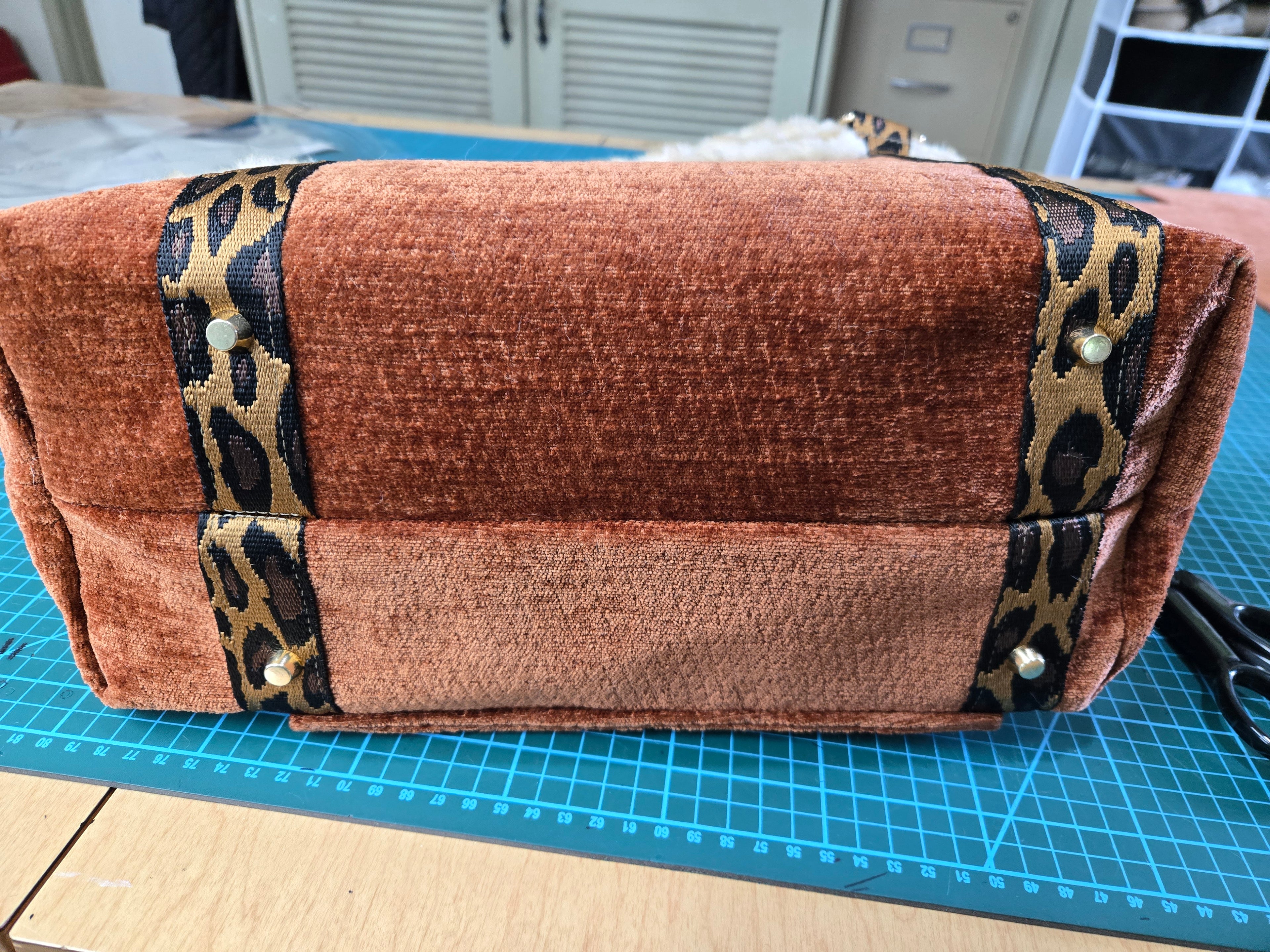 Rust Colored Pet Carrier