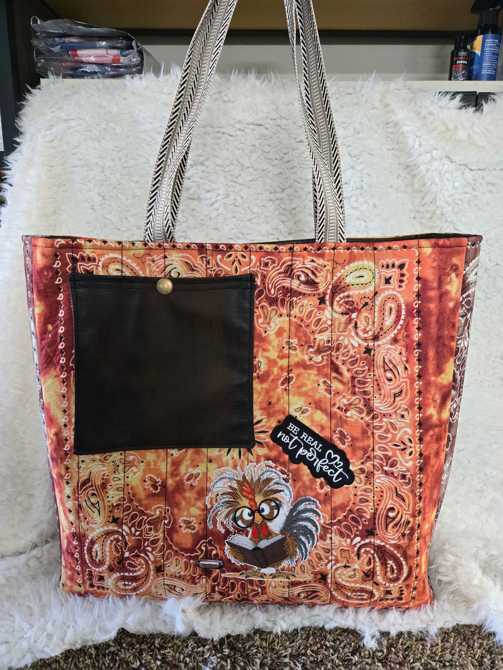 Extra Large Handkerchief Tote Bag