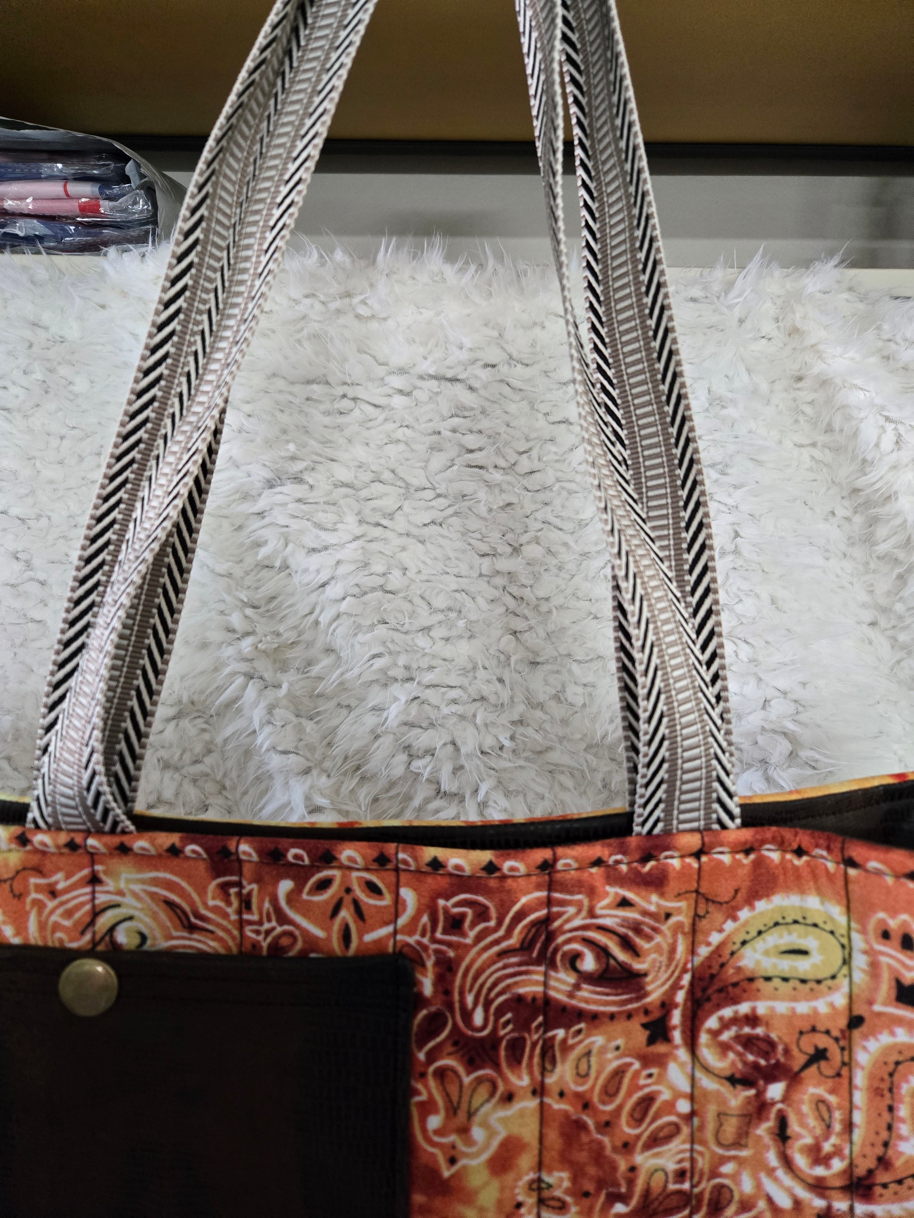 Extra Large Handkerchief Tote Bag
