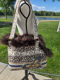 Cheetah print Pet Carrier