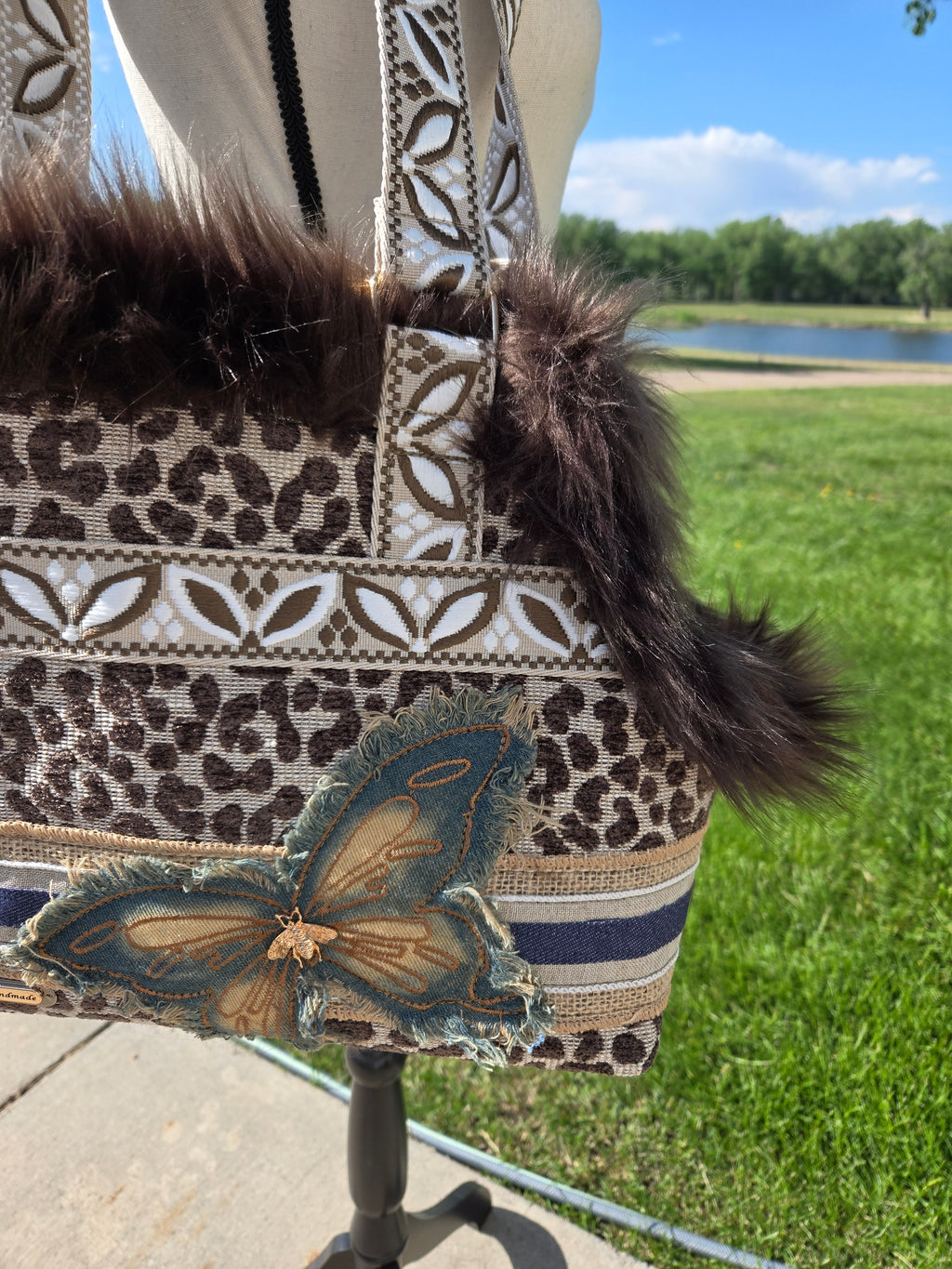 Cheetah print Pet Carrier